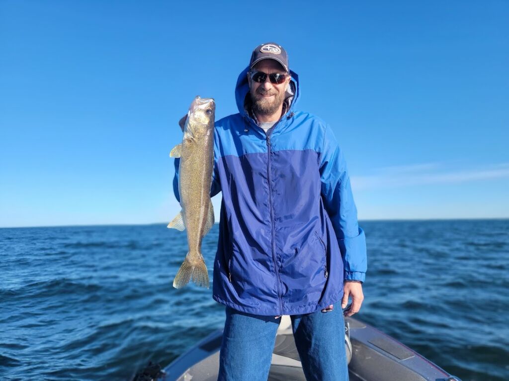 Leech lake Walleye Trappers Landing Longville Minnesota George Wells